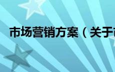 市场营销方案（关于市场营销方案的介绍）