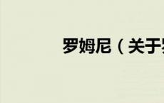 罗姆尼（关于罗姆尼的介绍）
