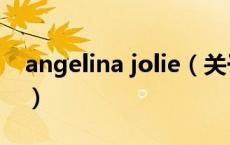 angelina jolie（关于angelina jolie的介绍）