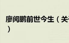 廖阅鹏前世今生（关于廖阅鹏前世今生的介绍）
