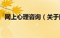 网上心理咨询（关于网上心理咨询的介绍）