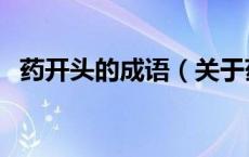 药开头的成语（关于药开头的成语的介绍）