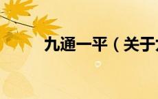 九通一平（关于九通一平的介绍）
