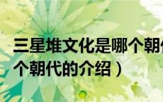 三星堆文化是哪个朝代（关于三星堆文化是哪个朝代的介绍）