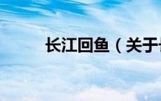 长江回鱼（关于长江回鱼的介绍）