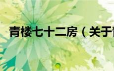 青楼七十二房（关于青楼七十二房的介绍）