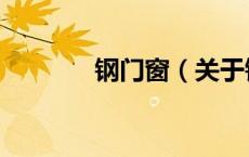 钢门窗（关于钢门窗的介绍）
