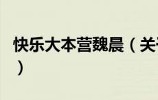 快乐大本营魏晨（关于快乐大本营魏晨的介绍）