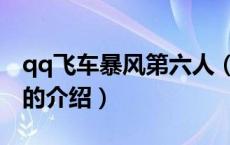 qq飞车暴风第六人（关于qq飞车暴风第六人的介绍）