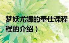 梦妖尤娜的奉仕课程（关于梦妖尤娜的奉仕课程的介绍）