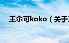 王尒可koko（关于王尒可koko的介绍）