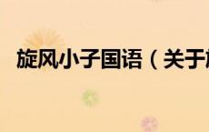 旋风小子国语（关于旋风小子国语的介绍）