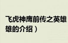 飞虎神鹰前传之英雄（关于飞虎神鹰前传之英雄的介绍）