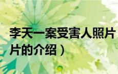 李天一案受害人照片（关于李天一案受害人照片的介绍）