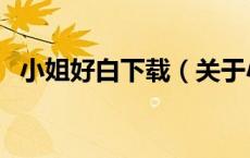 小姐好白下载（关于小姐好白下载的介绍）