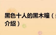 黑色十人的黑木瞳（关于黑色十人的黑木瞳的介绍）