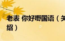 老表 你好嘢国语（关于老表 你好嘢国语的介绍）