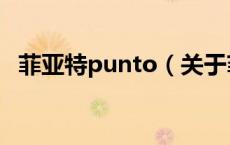 菲亚特punto（关于菲亚特punto的介绍）