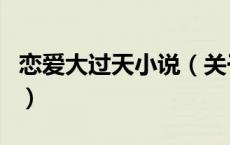 恋爱大过天小说（关于恋爱大过天小说的介绍）