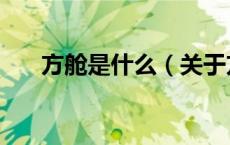 方舱是什么（关于方舱是什么的介绍）