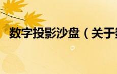 数字投影沙盘（关于数字投影沙盘的介绍）