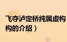 飞夺泸定桥纯属虚构（关于飞夺泸定桥纯属虚构的介绍）