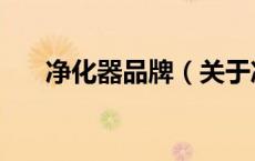 净化器品牌（关于净化器品牌的介绍）