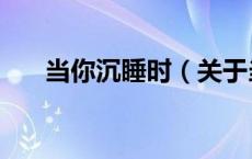 当你沉睡时（关于当你沉睡时的介绍）