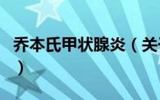 乔本氏甲状腺炎（关于乔本氏甲状腺炎的介绍）