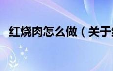 红烧肉怎么做（关于红烧肉怎么做的介绍）