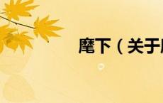 麾下（关于麾下的介绍）
