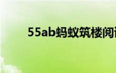 55ab蚂蚁筑楼阅读版手打（55ab）