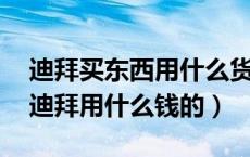 迪拜买东西用什么货币（迪拜使用什么货币 迪拜用什么钱的）