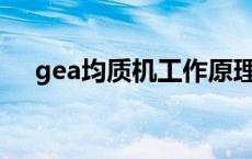 gea均质机工作原理（均质机工作原理）