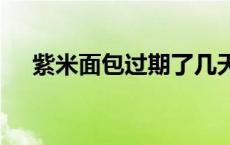 紫米面包过期了几天,还能吃吗?（紫米）