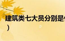 建筑类七大员分别是什么（建筑七大员是什么）
