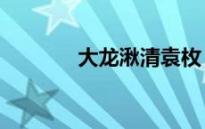 大龙湫清袁枚（大龙湫袁枚）