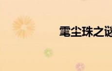 雮尘珠之谜（雮成珠）