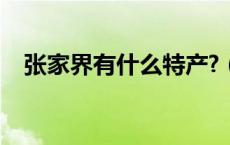 张家界有什么特产?（张家界有什么特产）