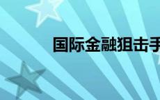 国际金融狙击手（金融阻击手）