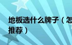 地板选什么牌子（怎样选地板 十大地板品牌推荐）