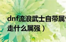 dnf流浪武士自带属性攻击吗（dnf流浪武士走什么属强）