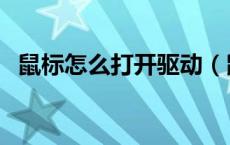 鼠标怎么打开驱动（鼠标驱动在哪里打开）