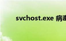 svchost.exe 病毒（svchost exe）