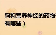 狗狗营养神经的药物有哪些（营养神经的药物有哪些）