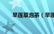 旱莲草泡茶（旱莲草泡水喝的功效）