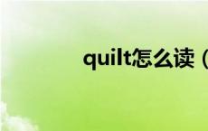 quilt怎么读（spell怎么读）