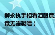 柳永执手相看泪眼竟无语凝噎（执手相看泪眼竟无语凝噎）