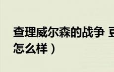 查理威尔森的战争 豆瓣（查理威尔森的战争怎么样）