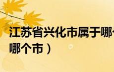 江苏省兴化市属于哪个市呀（江苏兴化市属于哪个市）